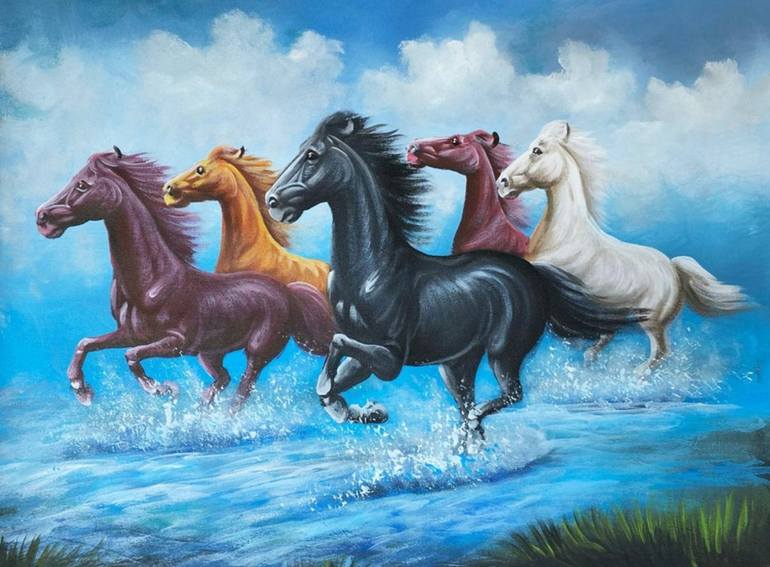 Print of Abstract Animal Paintings by Reggy Renaldi