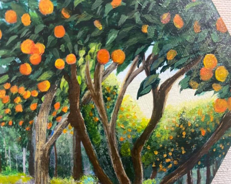 Original Landscape Painting by Ayesha Qureshi