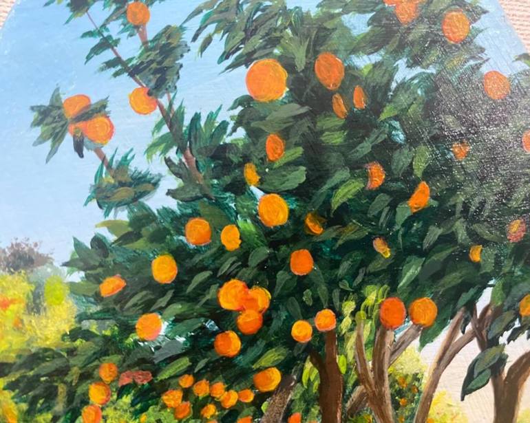 Original Landscape Painting by Ayesha Qureshi