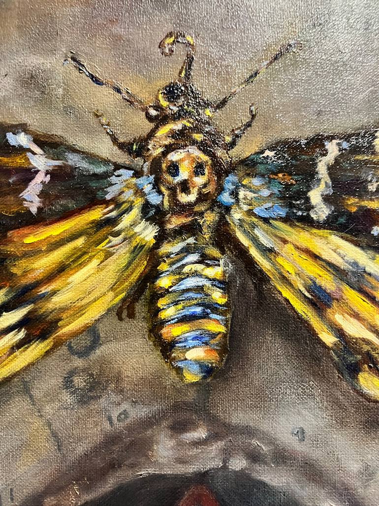Original Contemporary Fantasy Painting by Viridiana Roche