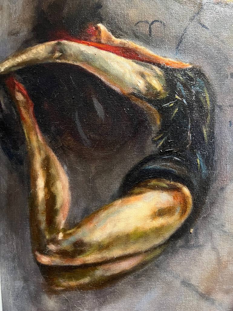 Original Contemporary Fantasy Painting by Viridiana Roche