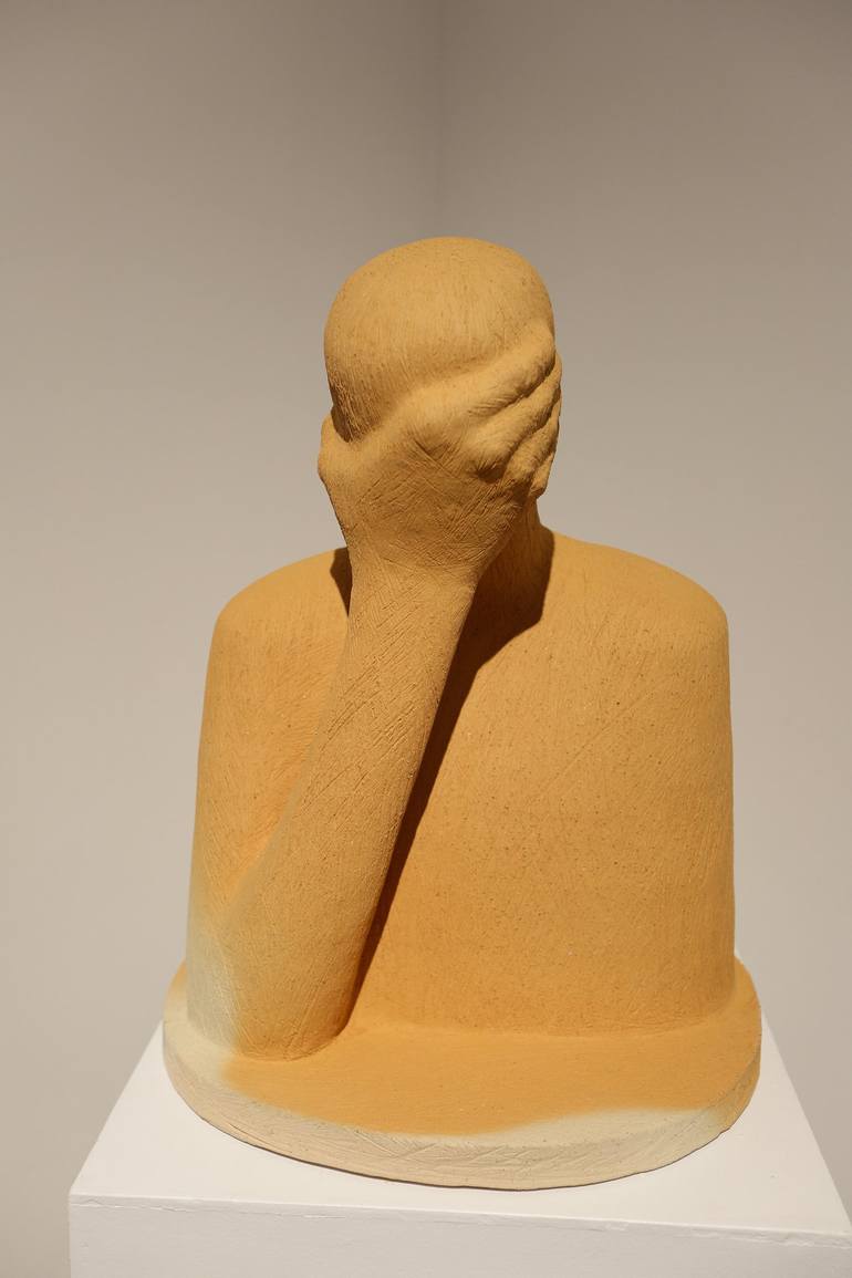 Original Expressionism Mortality Sculpture by Maya Kwak