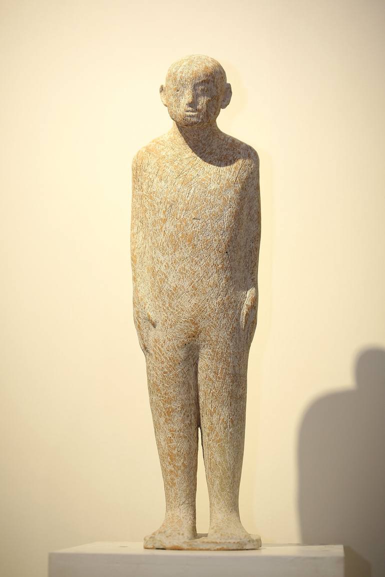 Original Calm Body Sculpture by Maya Kwak