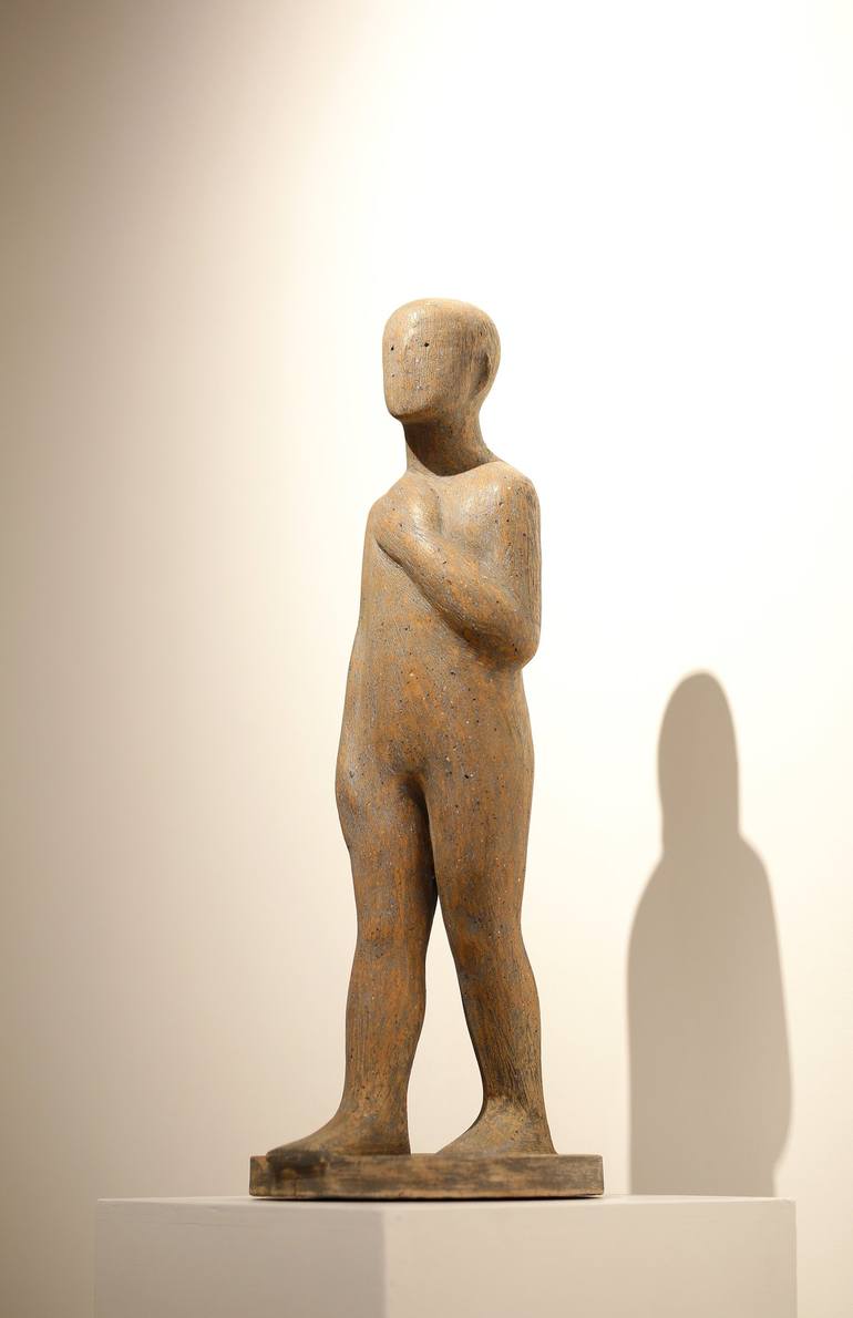 Original Calm Body Sculpture by Maya Kwak