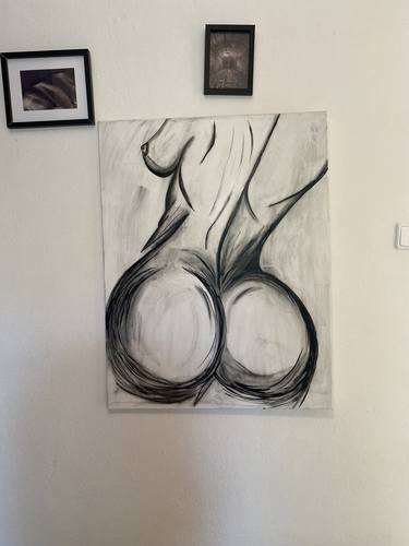 Print of Body Drawings by Mariem Gares