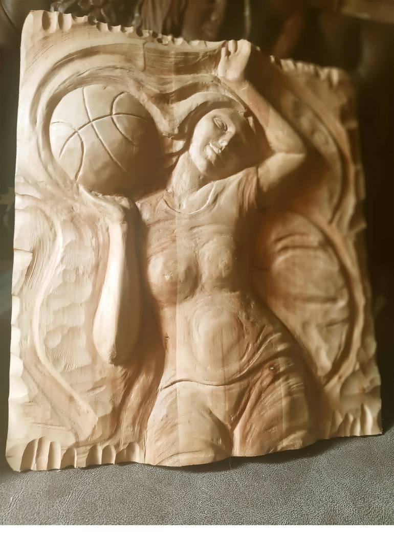 Original Classicism Sports Sculpture by Vladyslav Kolomoiets