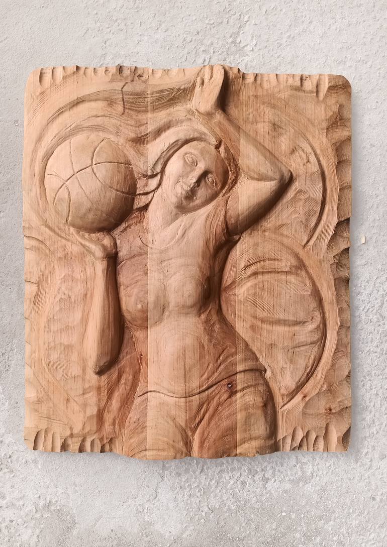 Original Classicism Sports Sculpture by Vladyslav Kolomoiets
