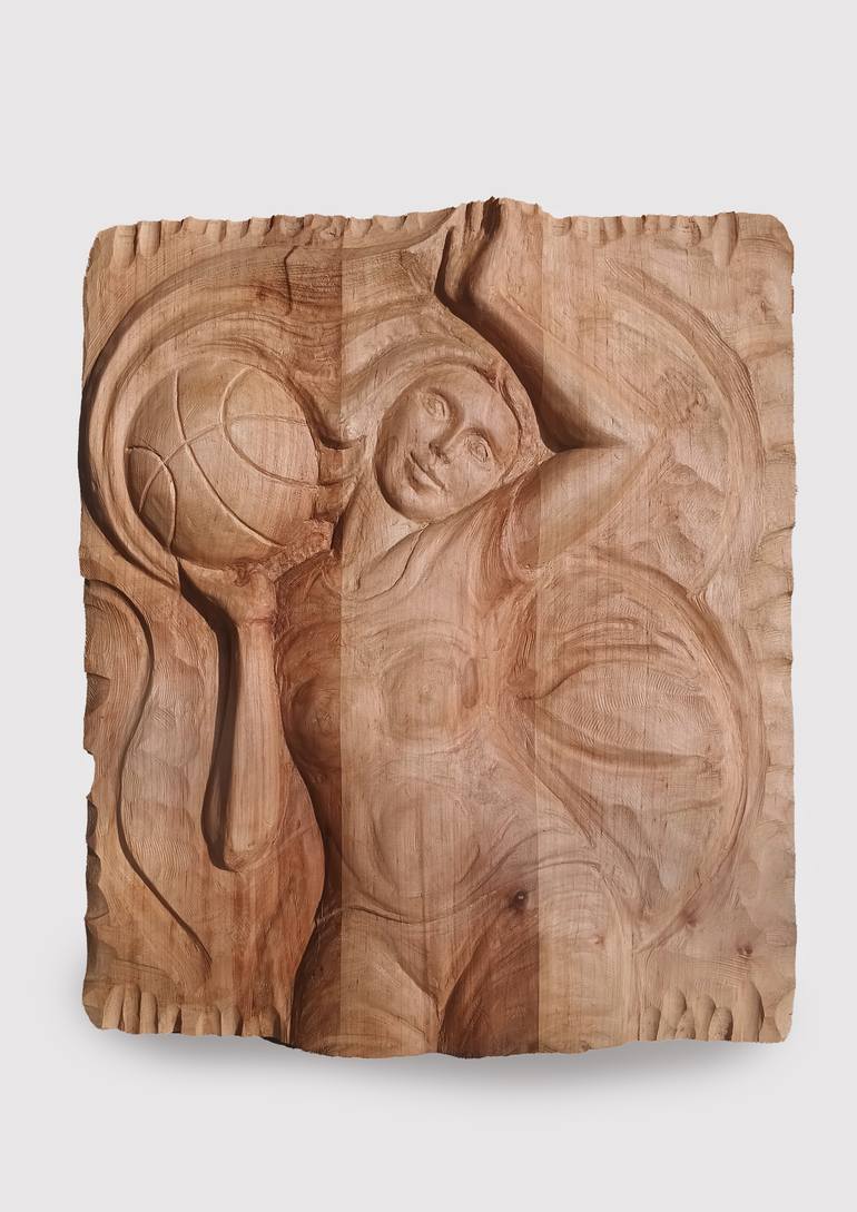 Original Classicism Sports Sculpture by Vladyslav Kolomoiets