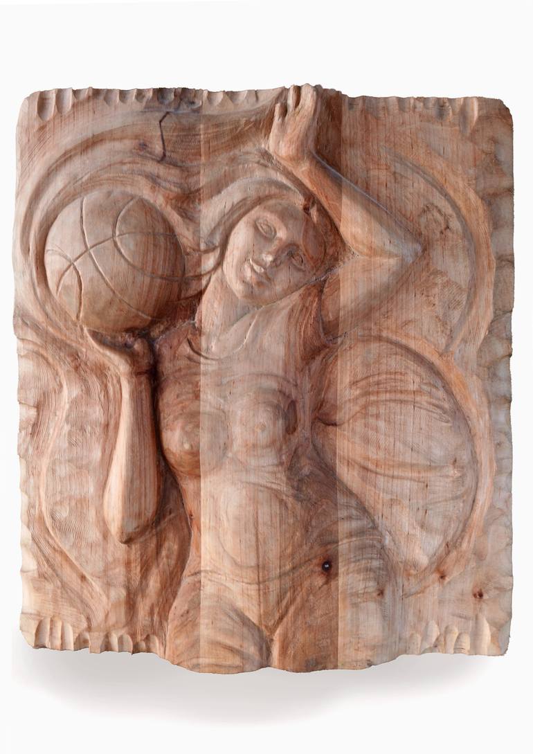 Original Classicism Sports Sculpture by Vladyslav Kolomoiets