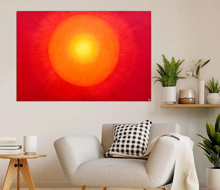 Original Abstract Expressionism Abstract Painting by Nirupma Kapoor