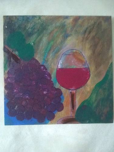 Print of Abstract Expressionism Food & Drink Paintings by Reghina Iseli