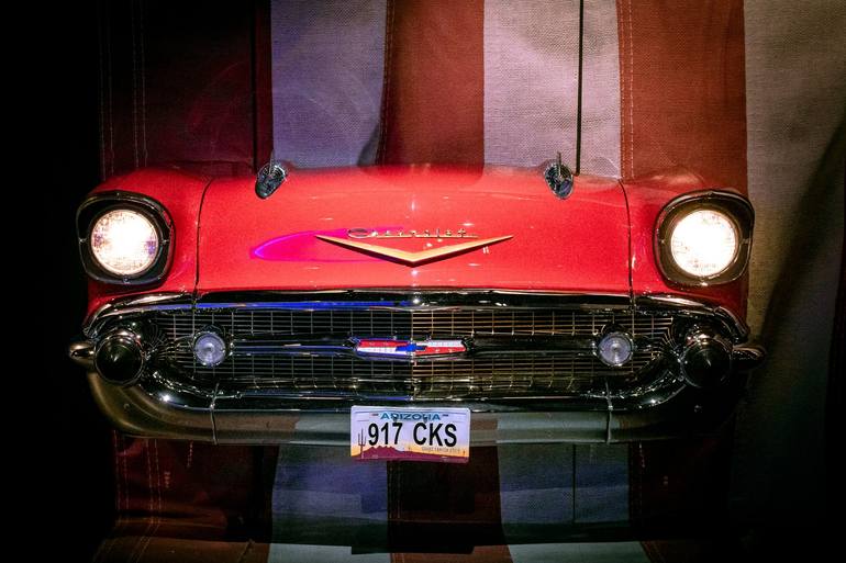 Original Car Photography by Diego Cerezer | Conceptual Art on Paper | The Magic of the Old Car