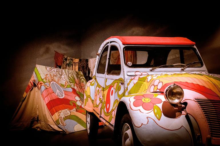 Original Car Photography by Diego Cerezer | Abstract Expressionism Art on Paper | The Magic of the Old Car