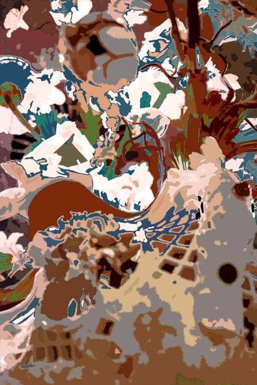 Print of Abstract Expressionism Abstract Digital by Diego Cerezer
