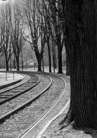 Print of Art Deco Train Photography by Diego Cerezer