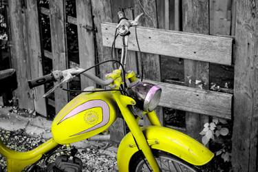 Original Abstract Expressionism Motorcycle Photography by Diego Cerezer