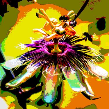 Print of Abstract Expressionism Botanic Digital by Diego Cerezer