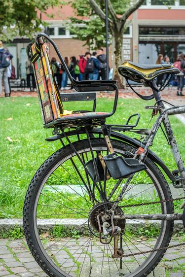 Print of Abstract Expressionism Bike Photography by Diego Cerezer