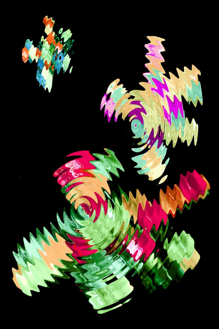 Original Abstract Photography by Diego Cerezer | Classicism Art on Paper | Trick or Treat
