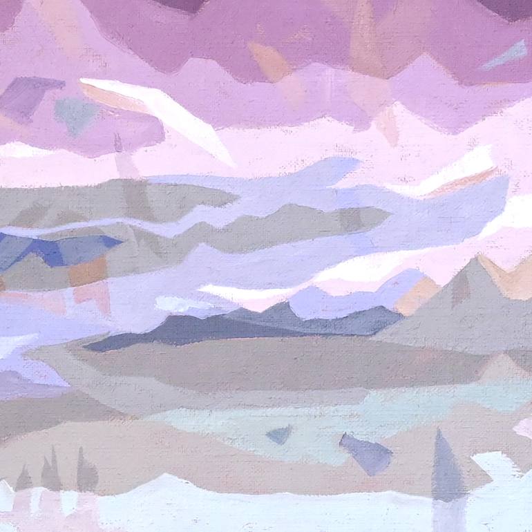 Original Contemporary Landscape Painting by Holly Boruck