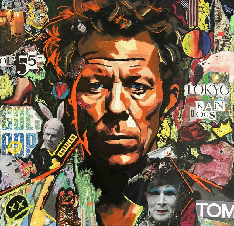 Print of Contemporary Pop Culture/Celebrity Mixed Media by Denis Mikhaylov