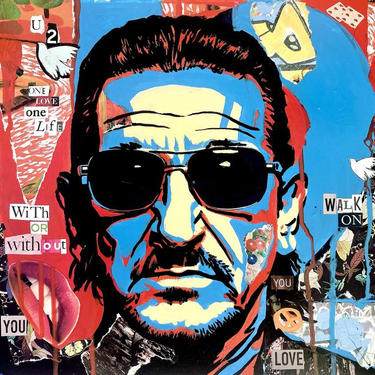 Print of Contemporary Pop Culture/Celebrity Mixed Media by Denis Mikhaylov