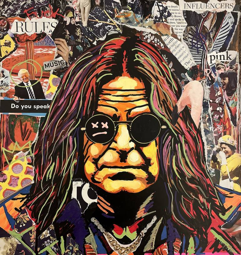 Print of Contemporary Pop Culture/Celebrity Mixed Media by Denis Mikhaylov