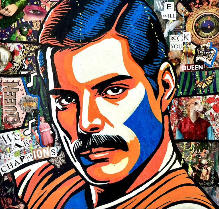 Print of Pop Art Pop Culture/Celebrity Mixed Media by Denis Mikhaylov