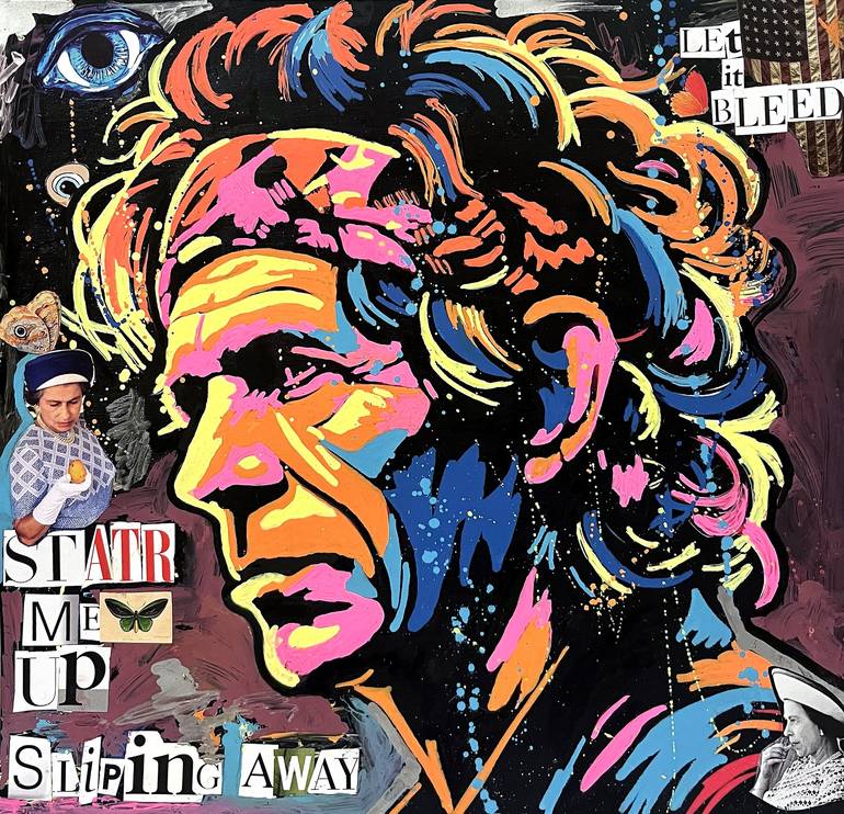 Print of Pop Art Pop Culture/Celebrity Mixed Media by Denis Mikhaylov