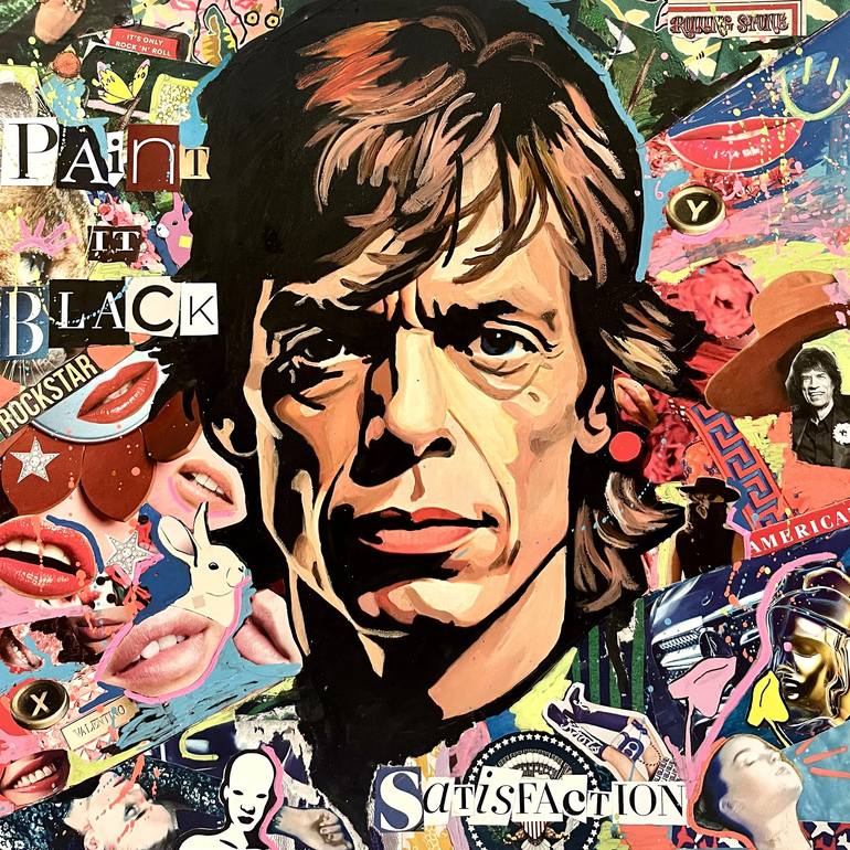 Print of Pop Art Pop Culture/Celebrity Mixed Media by Denis Mikhaylov