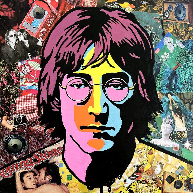 Print of Contemporary Pop Culture/Celebrity Mixed Media by Denis Mikhaylov