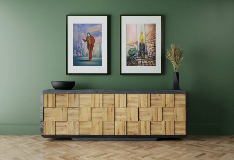 Original Contemporary People Painting by Filip Kosteski