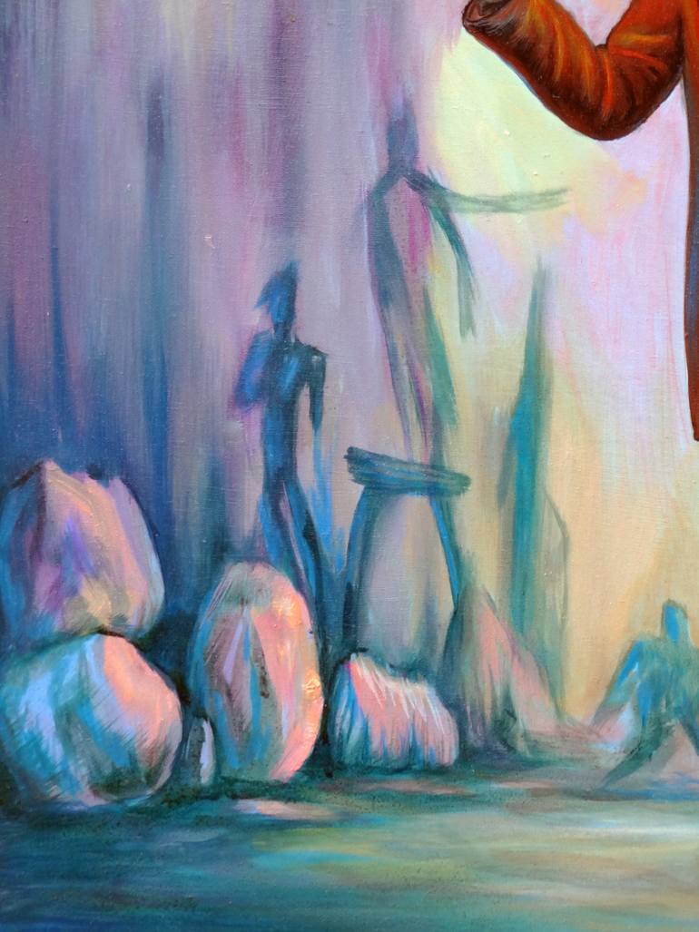 Original Contemporary People Painting by Filip Kosteski