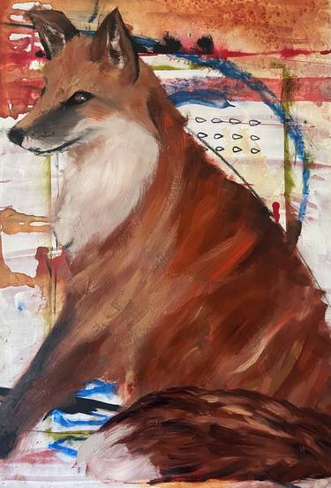 Original Modern Animal Paintings by Sheri Stuffle Hill