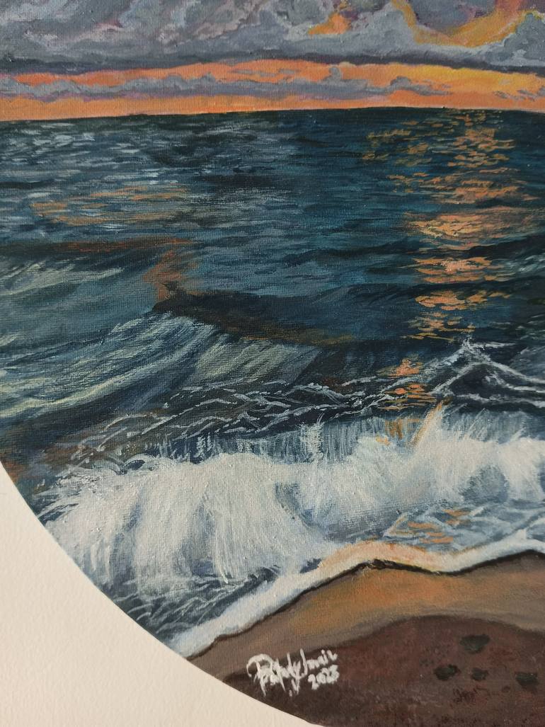 Original Other Beach Painting by Rafay Umair