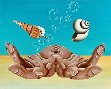 Original Surrealism Still Life Paintings by Michael Coughlin