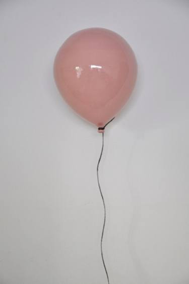 Pink Ceramic Balloon thumb