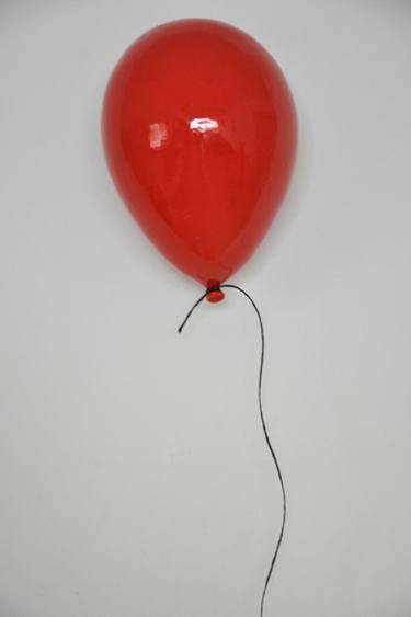 Red Ceramic Balloon thumb