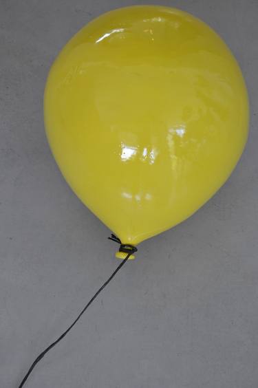 Yellow Ceramic Balloon thumb