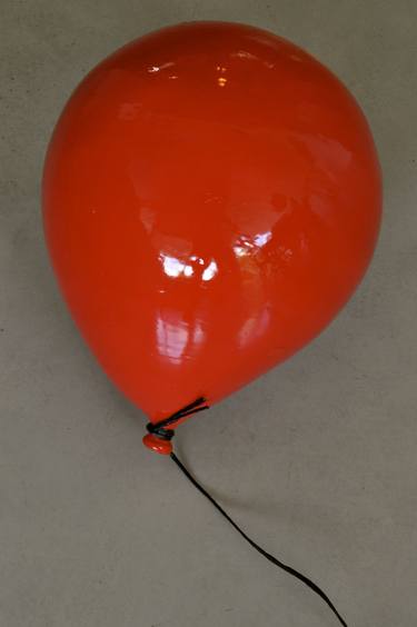 Red Ceramic Balloon thumb