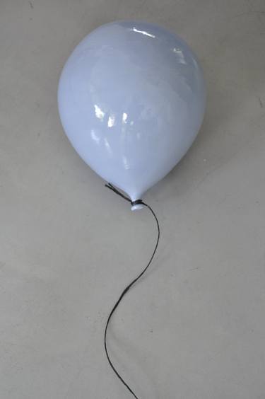 Light Blue Ceramic Balloon thumb