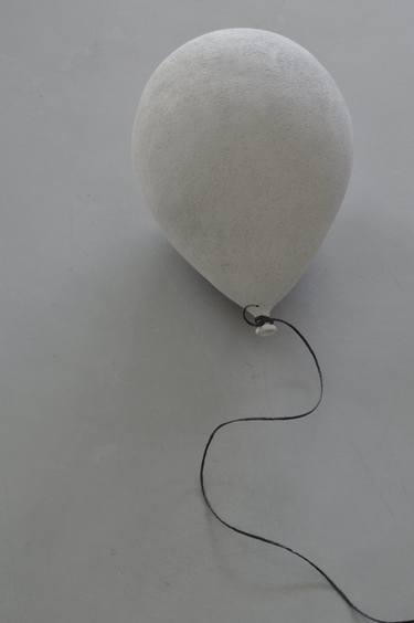 Grey Clay, Ceramic Balloon thumb