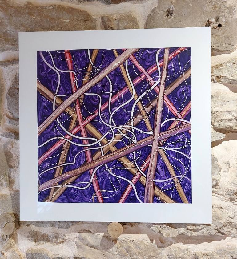 Original Abstract Painting by Isabelle Morelli