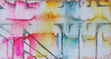 Original Abstract Mixed Media by Isabelle Morelli