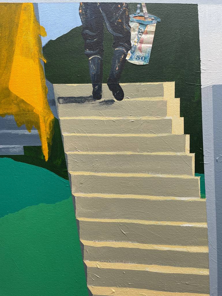 Original Contemporary Travel Painting by Rob Fisher