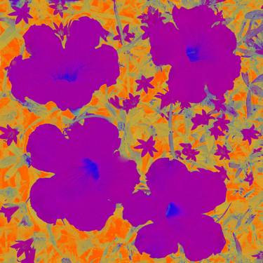 Original Pop Art Floral Photography by Karin Elmers