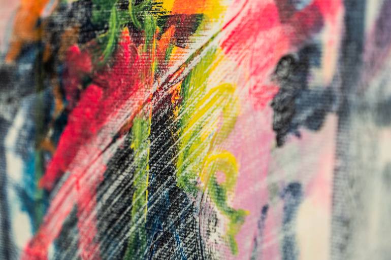 Original Abstract Painting by Sylvie  Hall