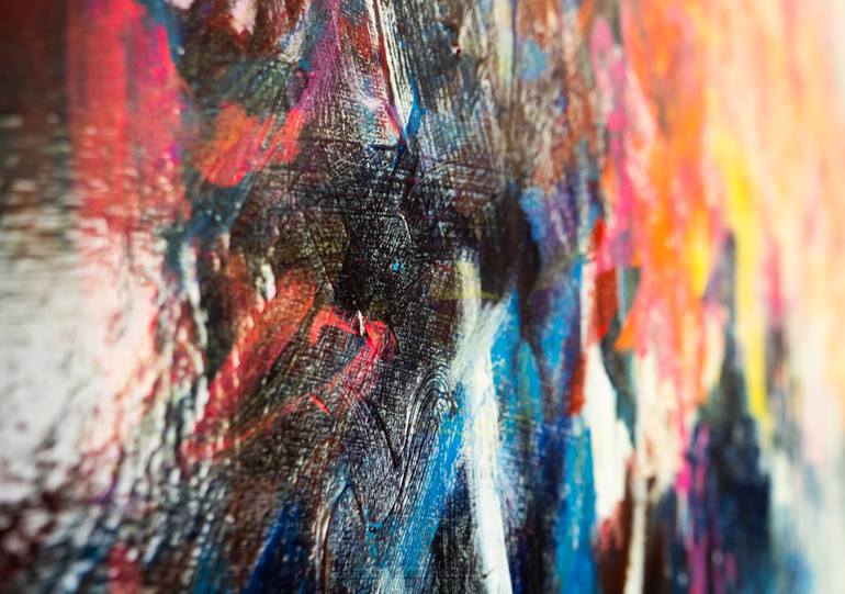 Original Abstract Painting by Sylvie  Hall