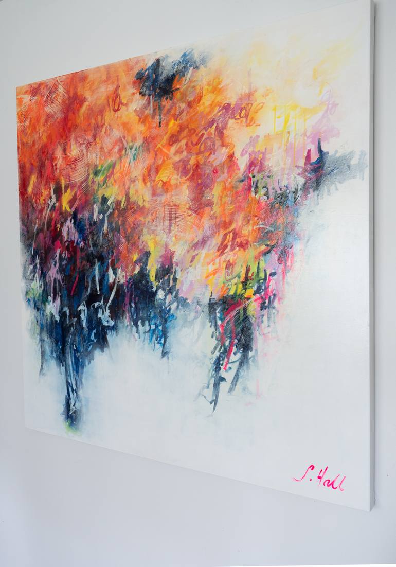 Original Abstract Painting by Sylvie  Hall