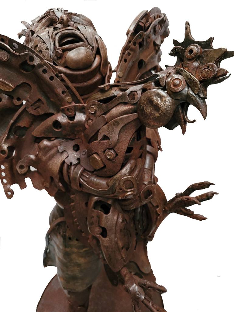 Original 3d Sculpture Body Sculpture by Alan Williams Metal Artist